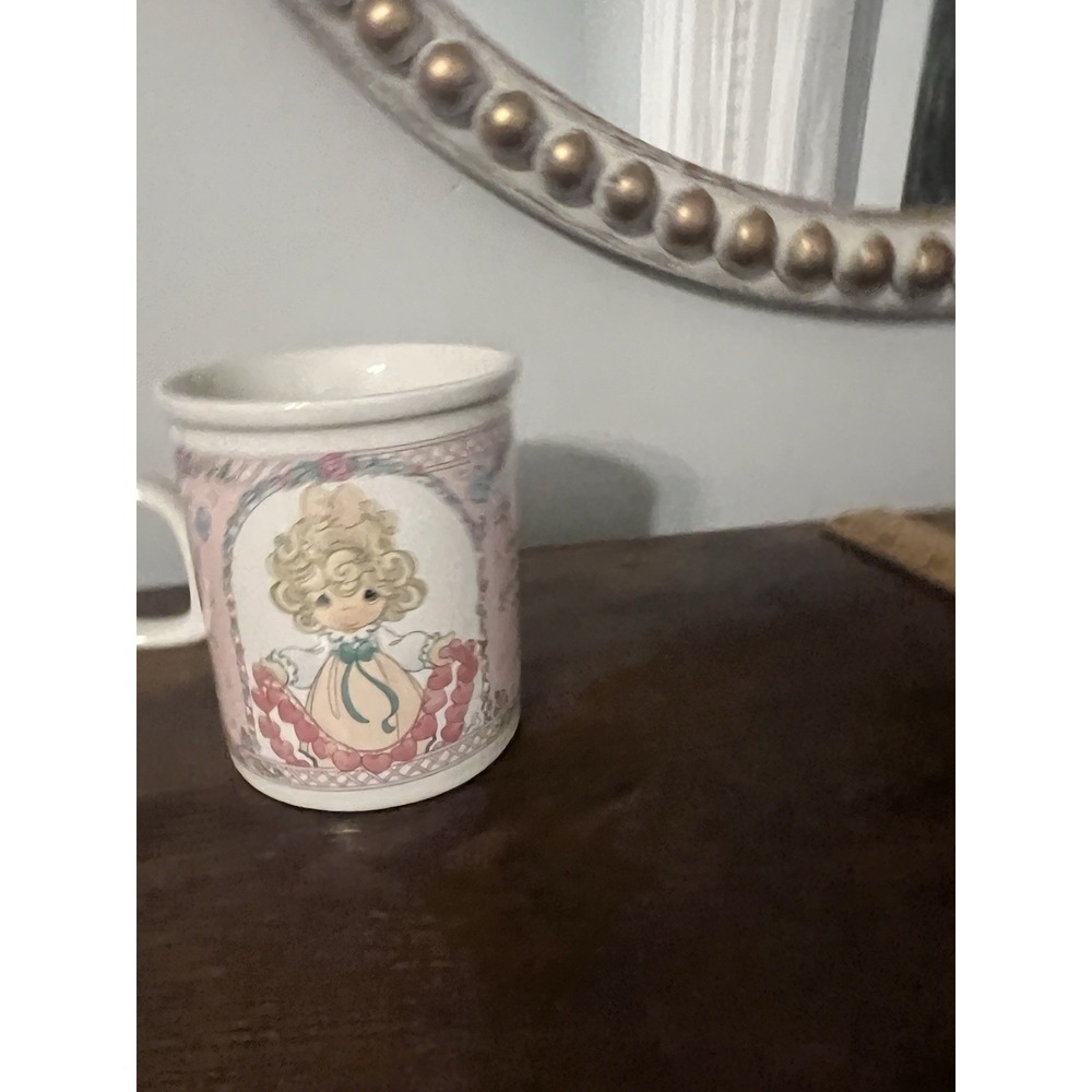 Precious Moments Heart Handle Mug "You Have Touched So Many Hearts" 1996